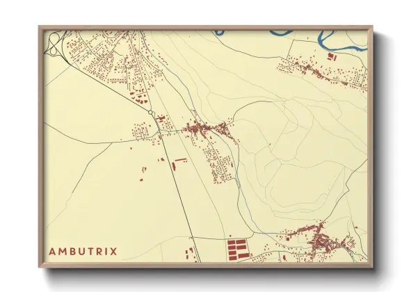 Une affiche de carte sur Ambutrix