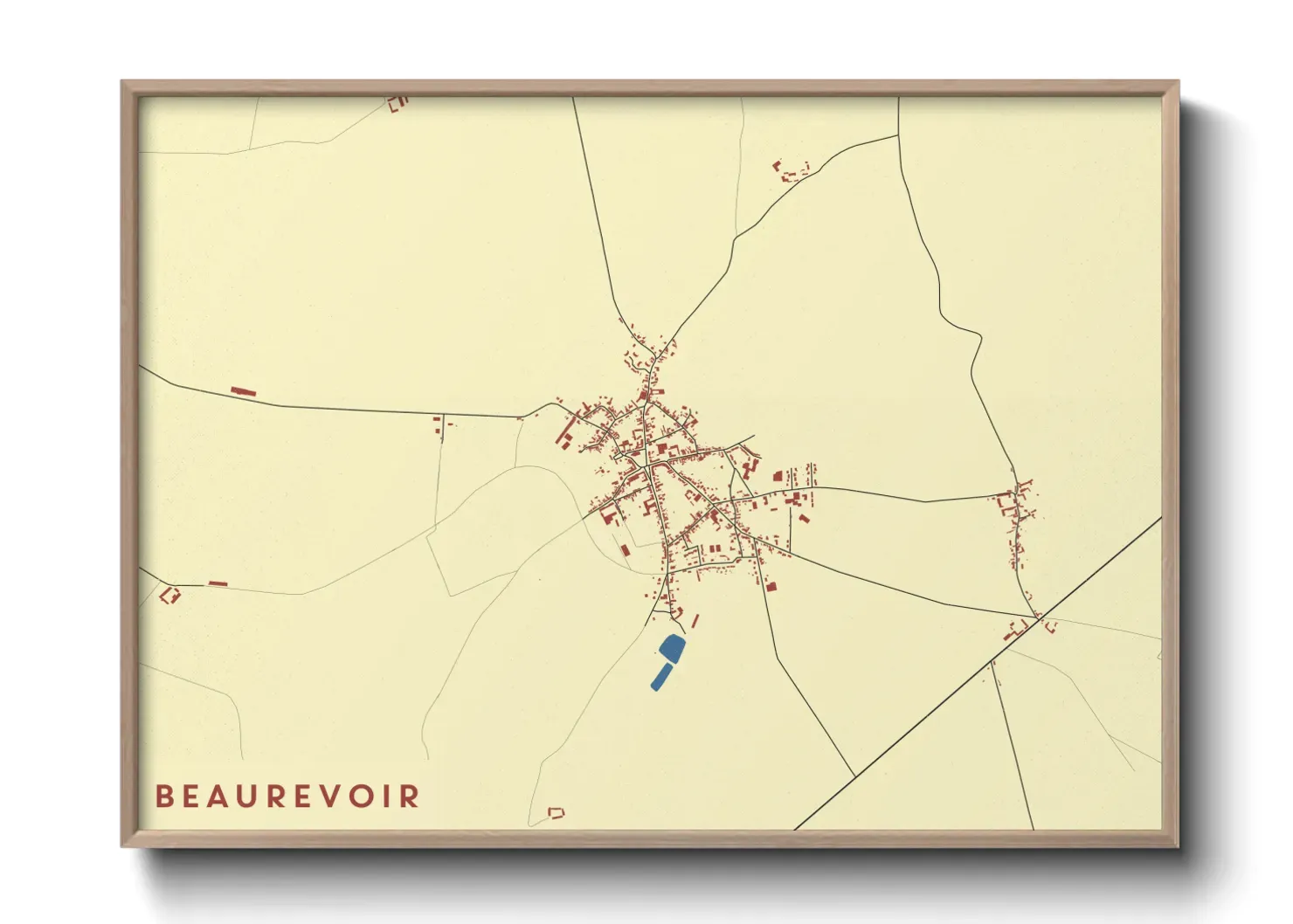 Un poster carteBeaurevoir