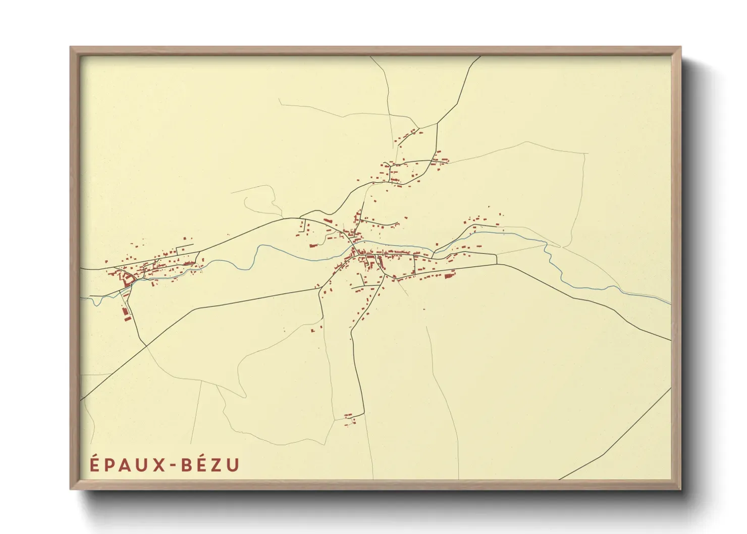 Un poster carteÉpaux-Bézu