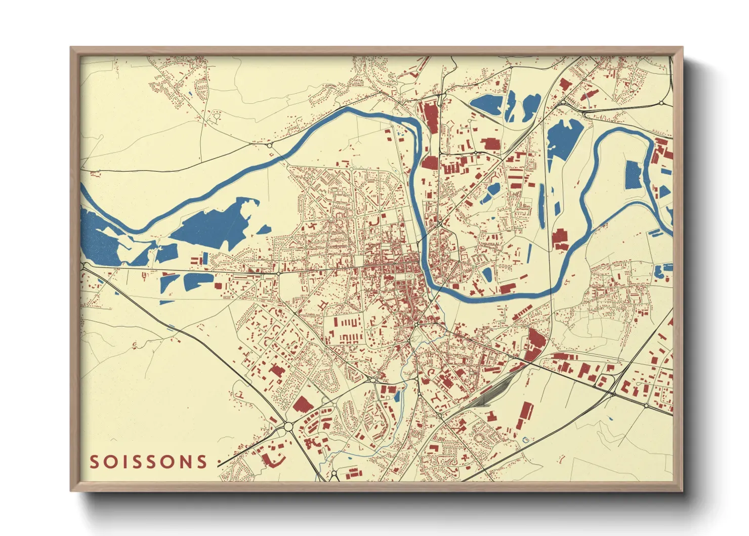 Un poster carteSoissons