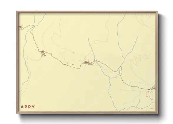 Une affiche de carte sur Appy