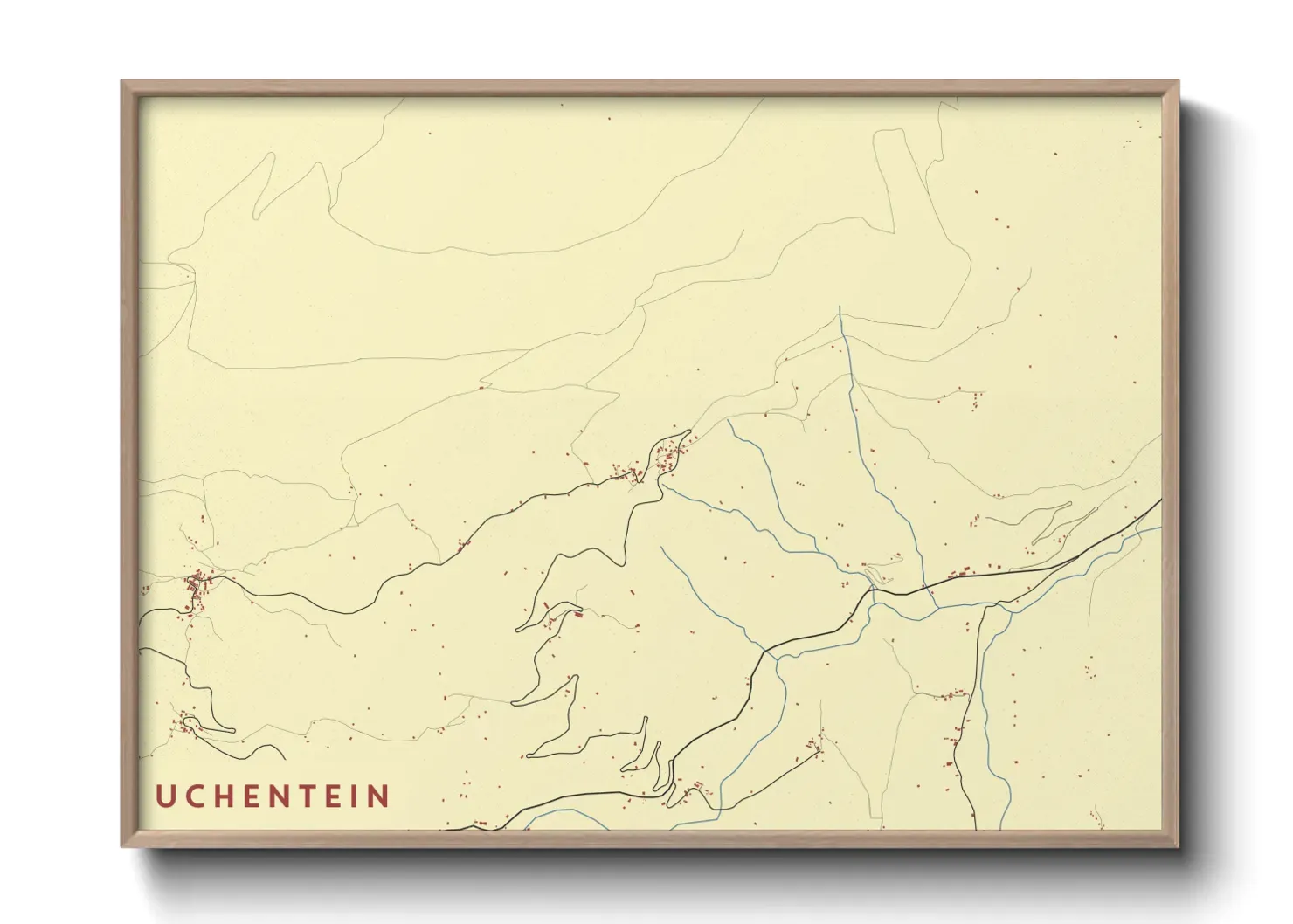 Un poster carteUchentein