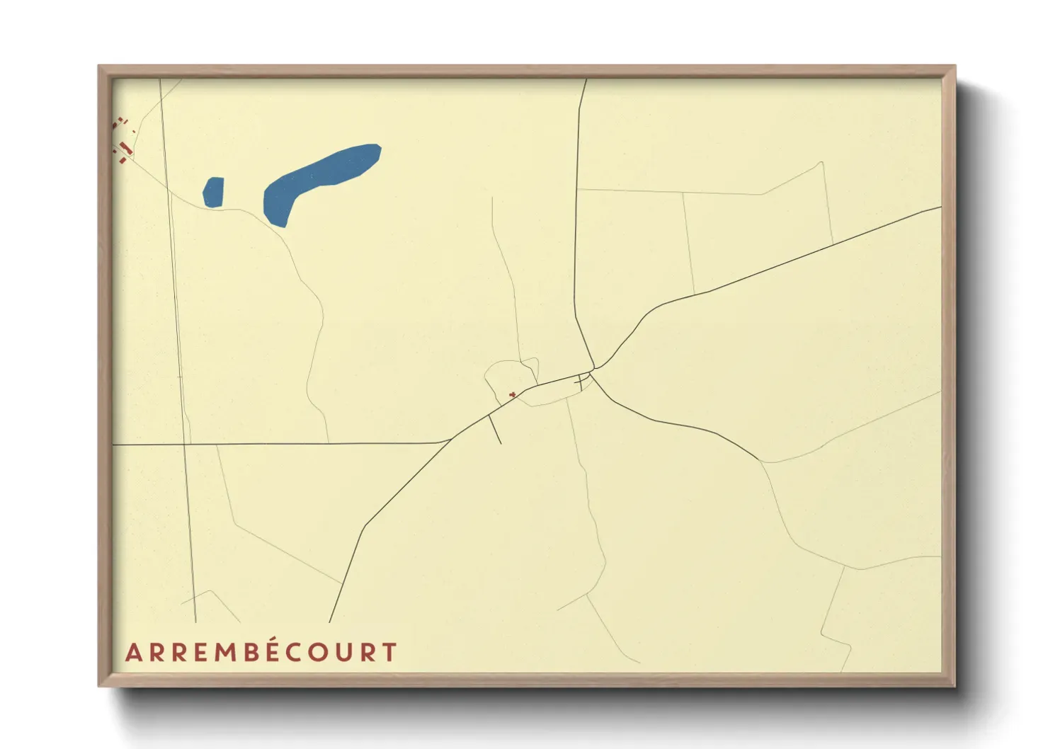 Un poster carteArrembécourt