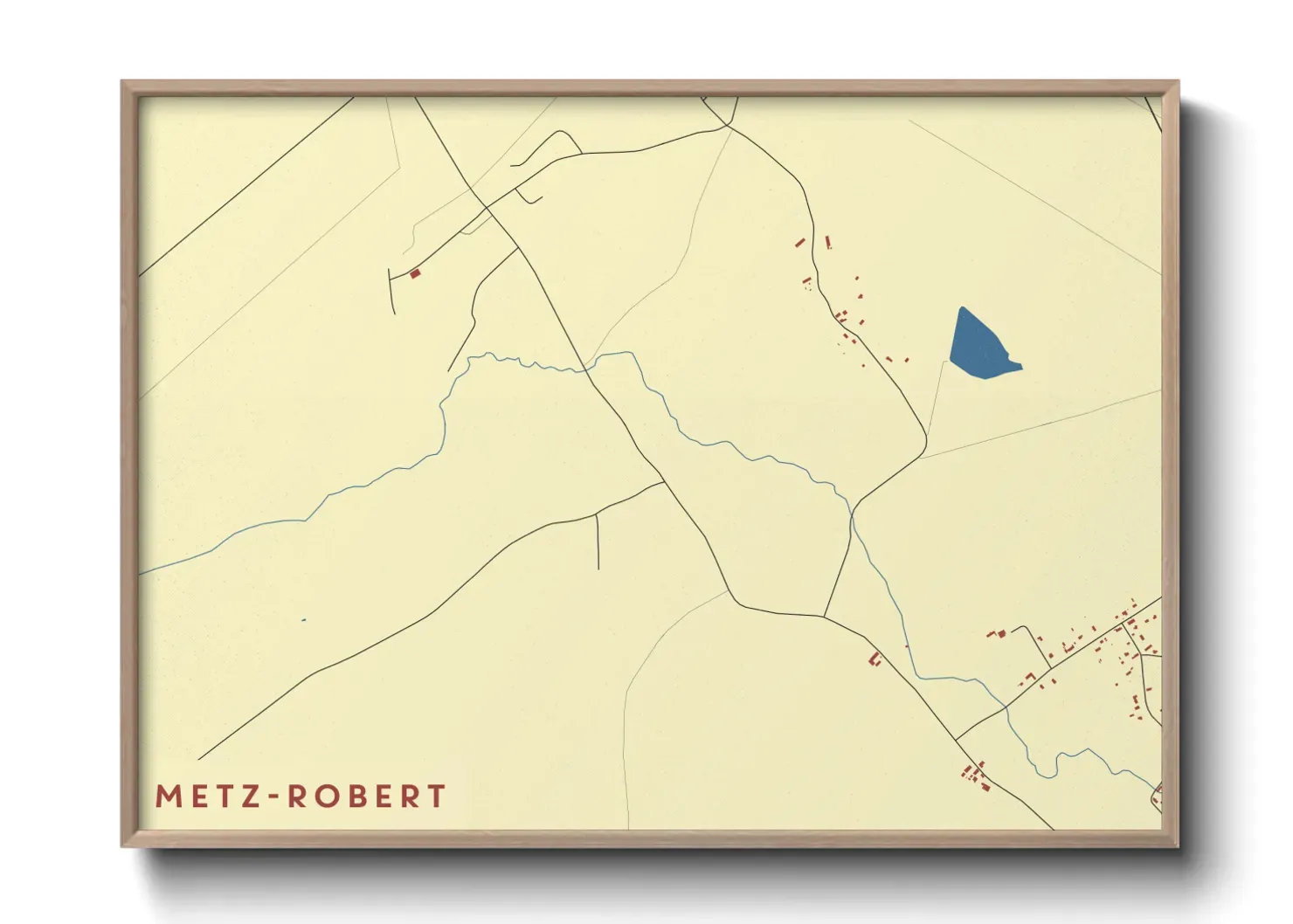 Un poster carteMetz-Robert