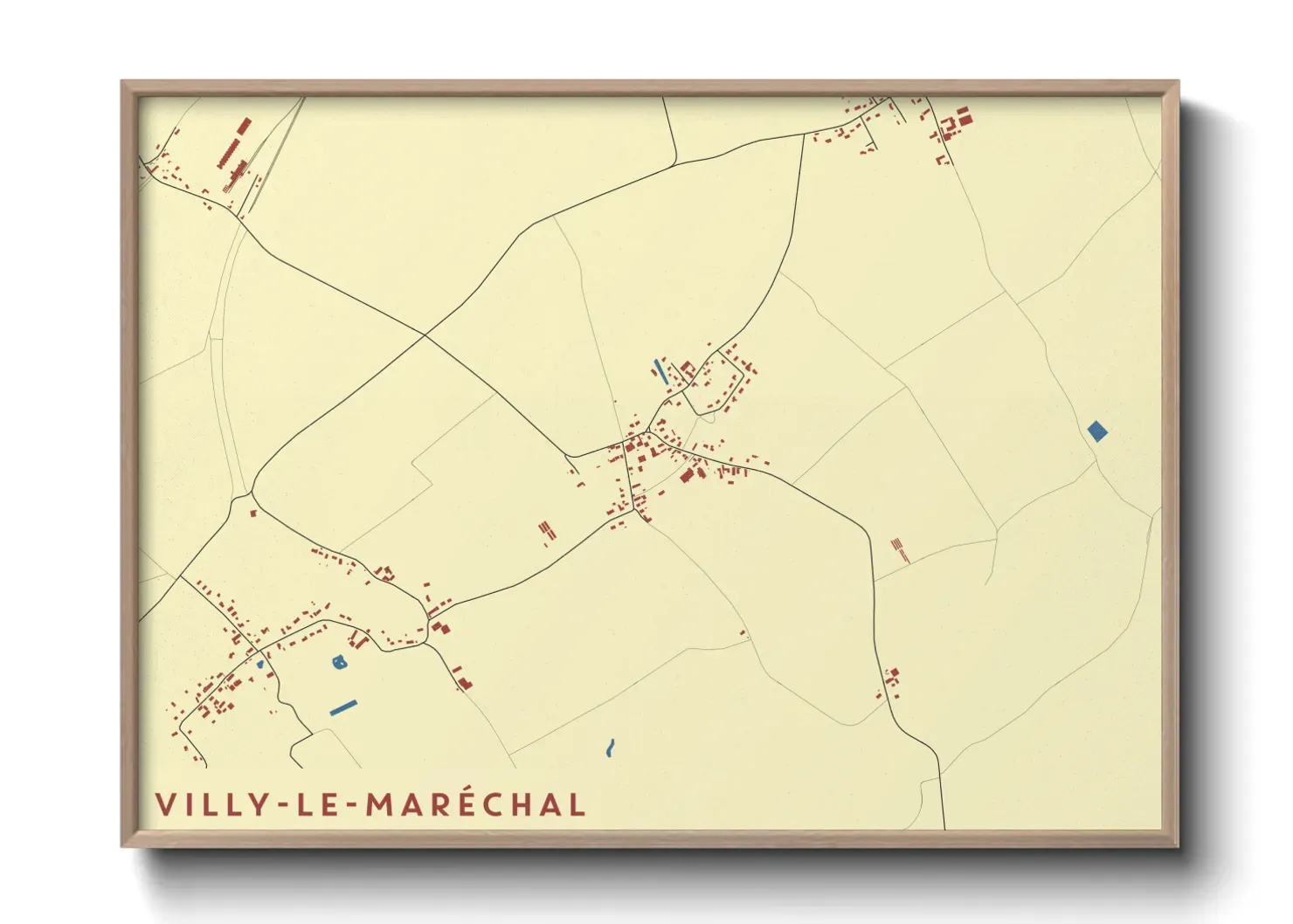 Un poster carteVilly-le-Maréchal