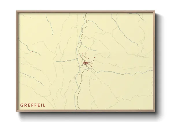 Une affiche de carte sur Greffeil