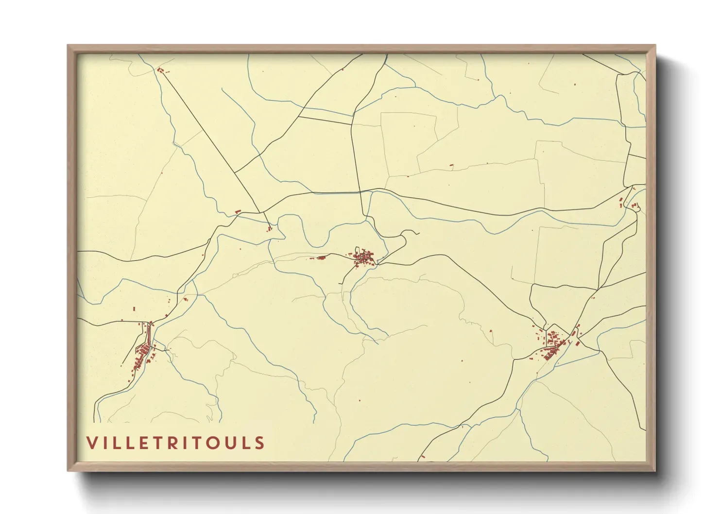 Un poster carteVilletritouls