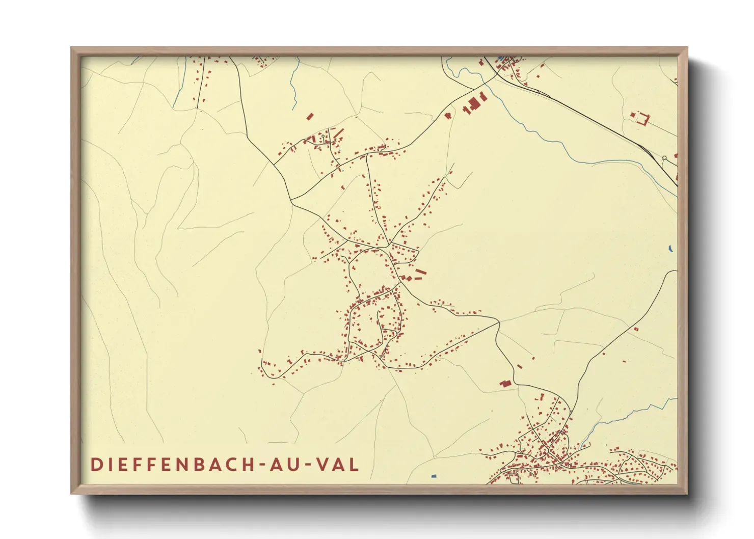 Un poster carteDieffenbach-au-Val