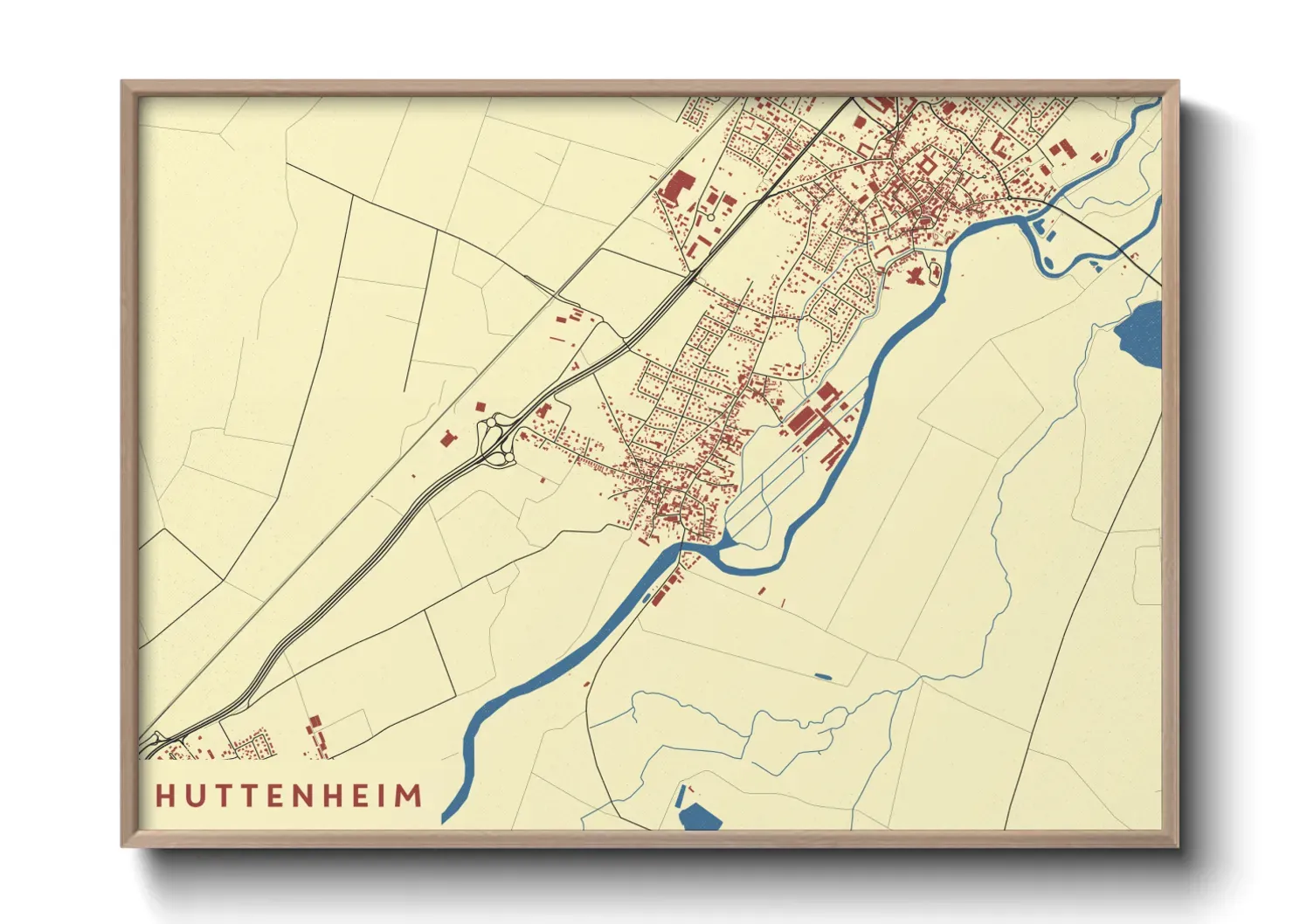 Un poster carteHuttenheim