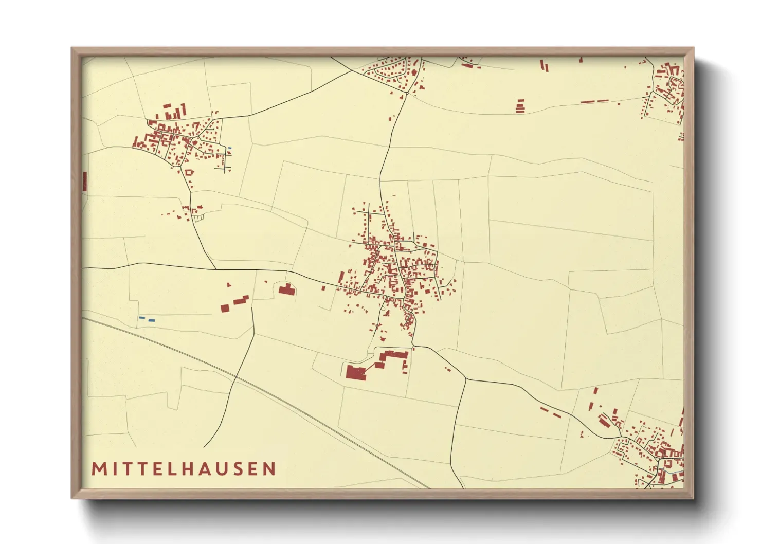 Un poster carteMittelhausen