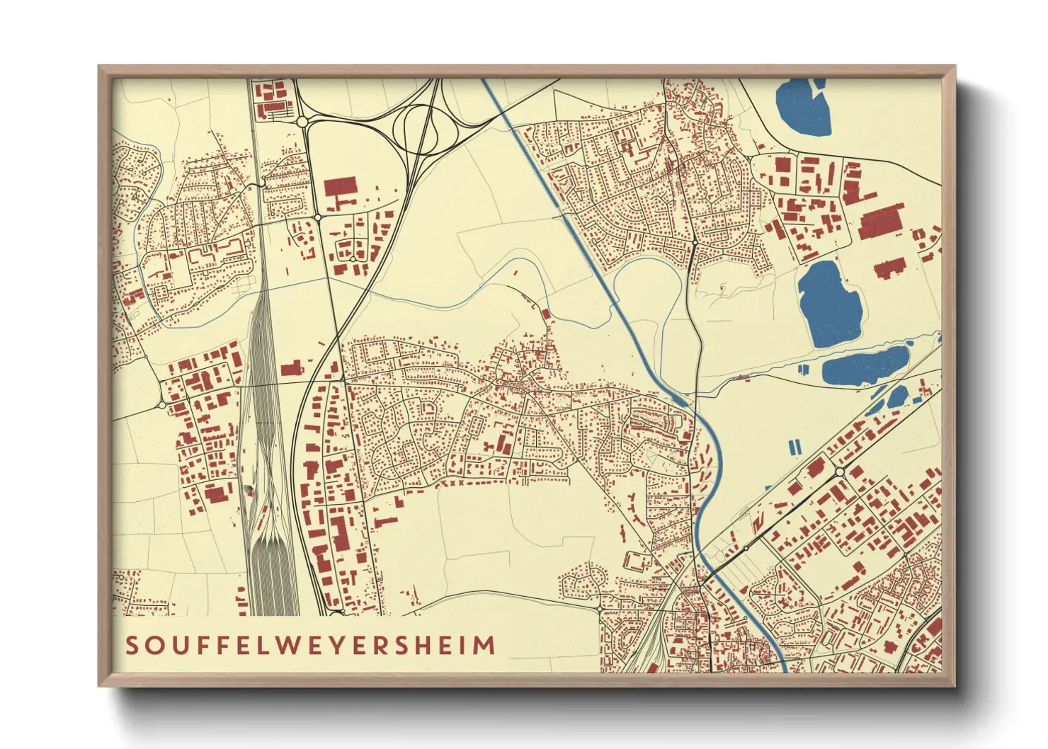 Un poster carteSouffelweyersheim