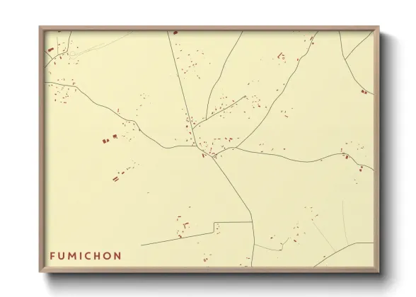 Une affiche de carte sur Fumichon
