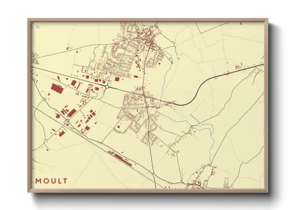 Une affiche de carte sur Moult