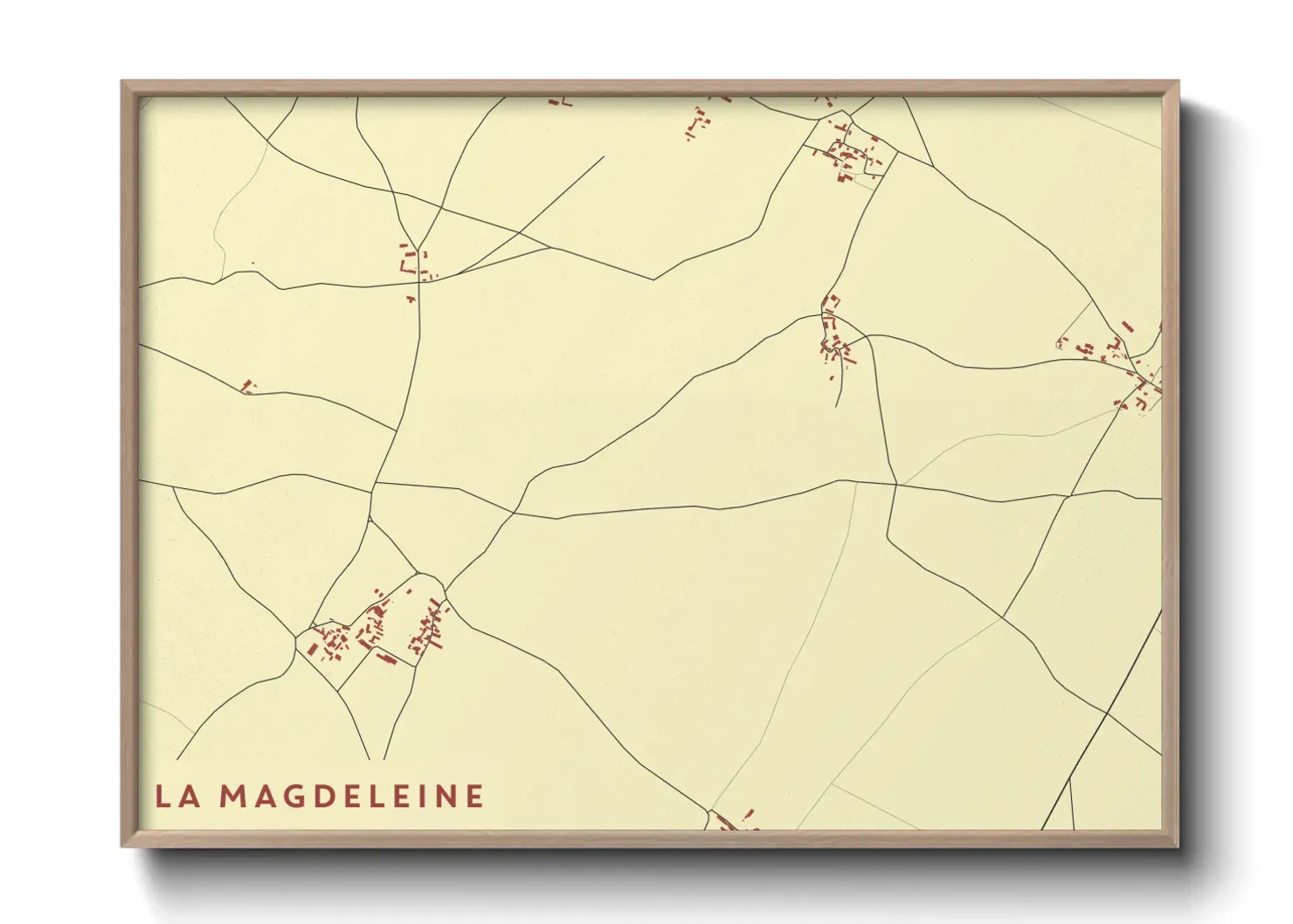 Un poster carteLa Magdeleine