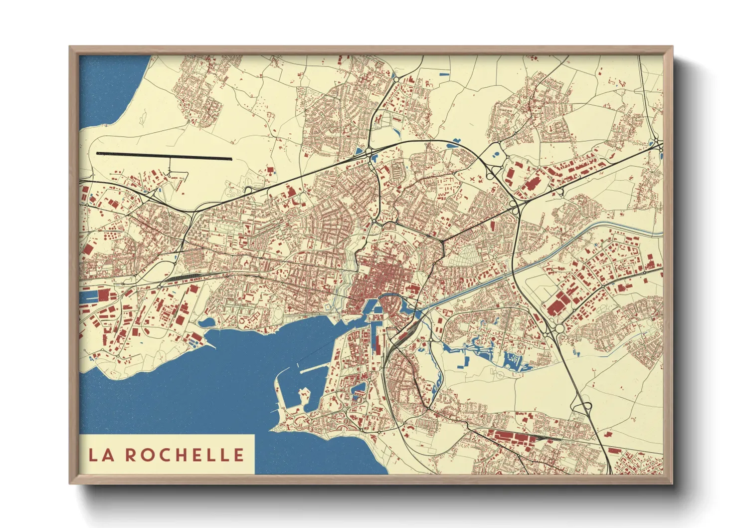 Un poster carteLa Rochelle
