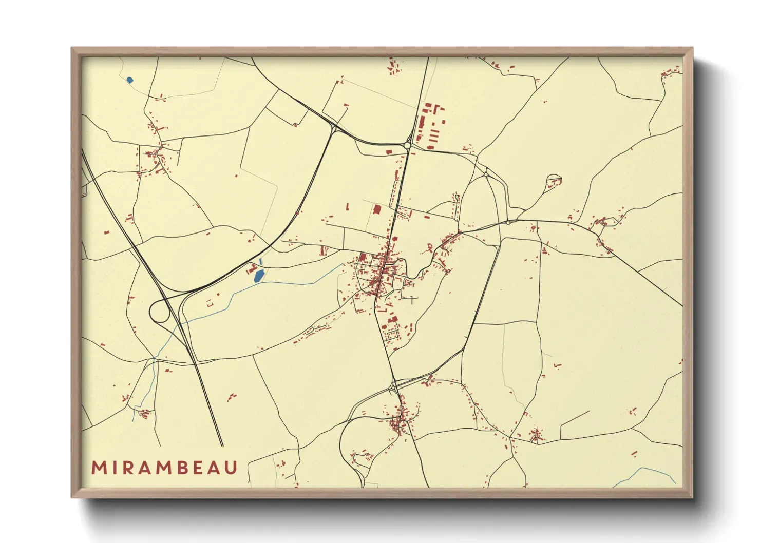 Un poster carteMirambeau