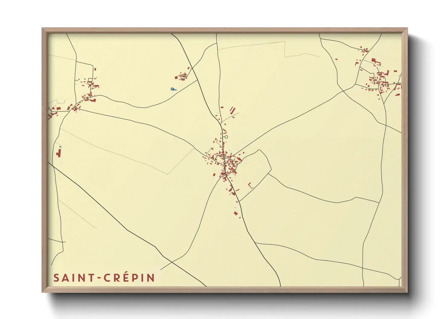 Un poster carteSaint-Crépin