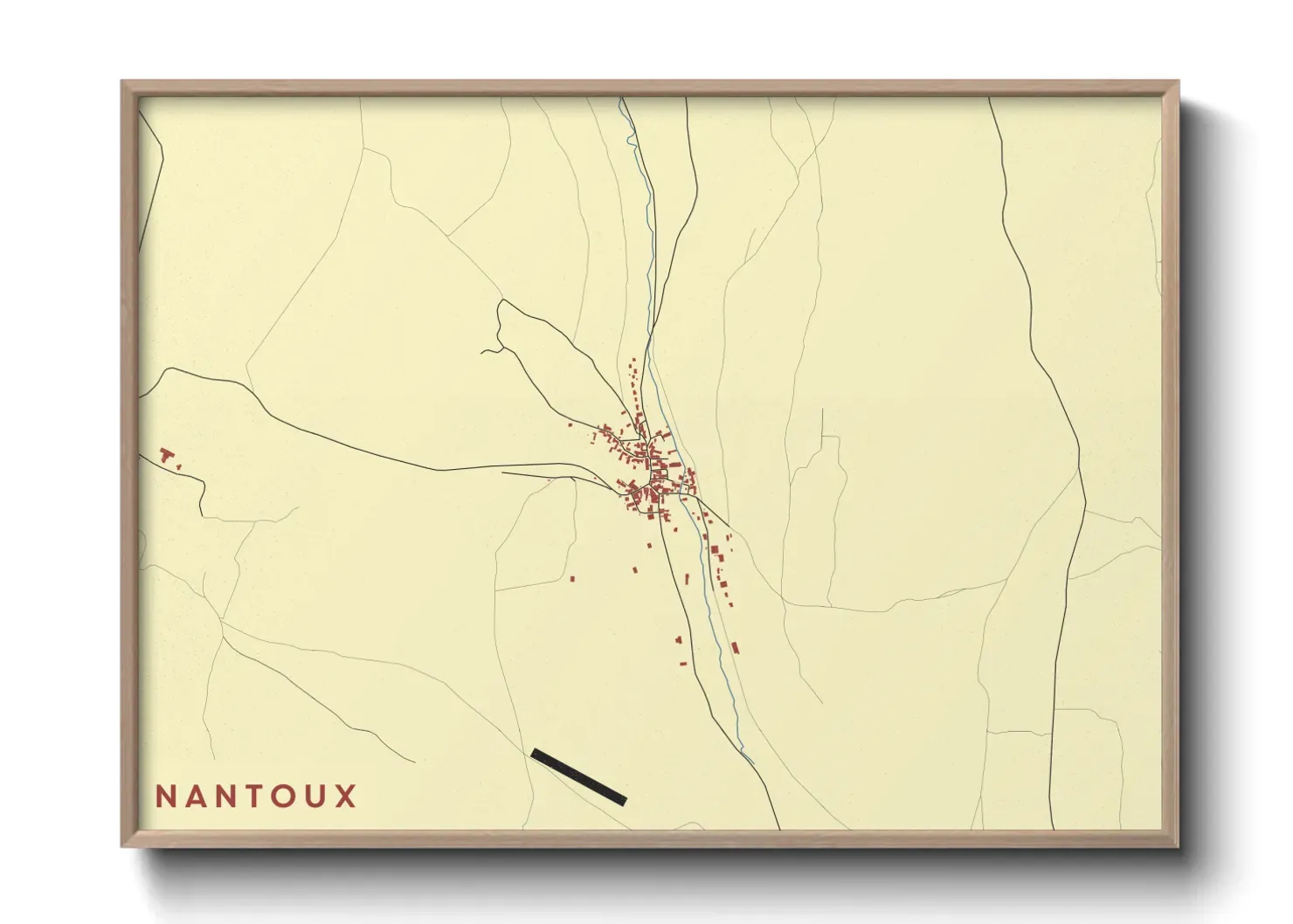 Un poster carteNantoux