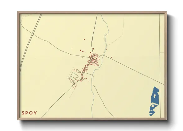 Une affiche de carte sur Spoy