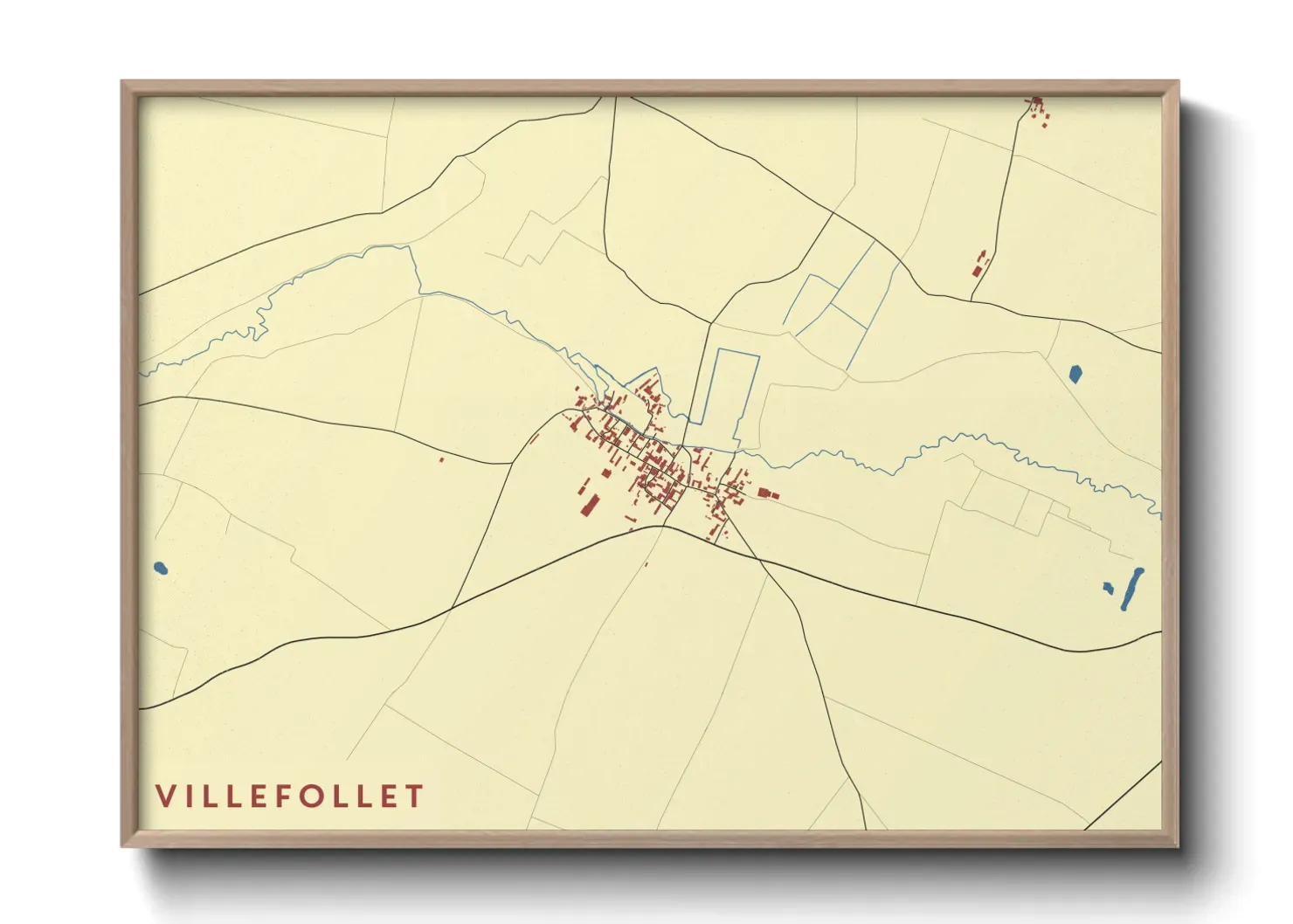 Un poster carteVillefollet