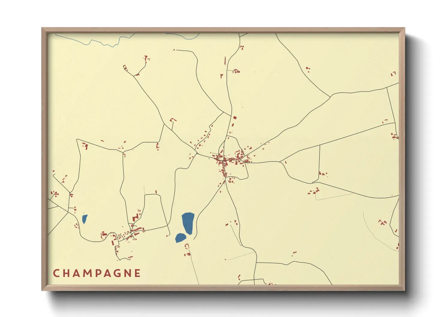 Un poster carteChampagne
