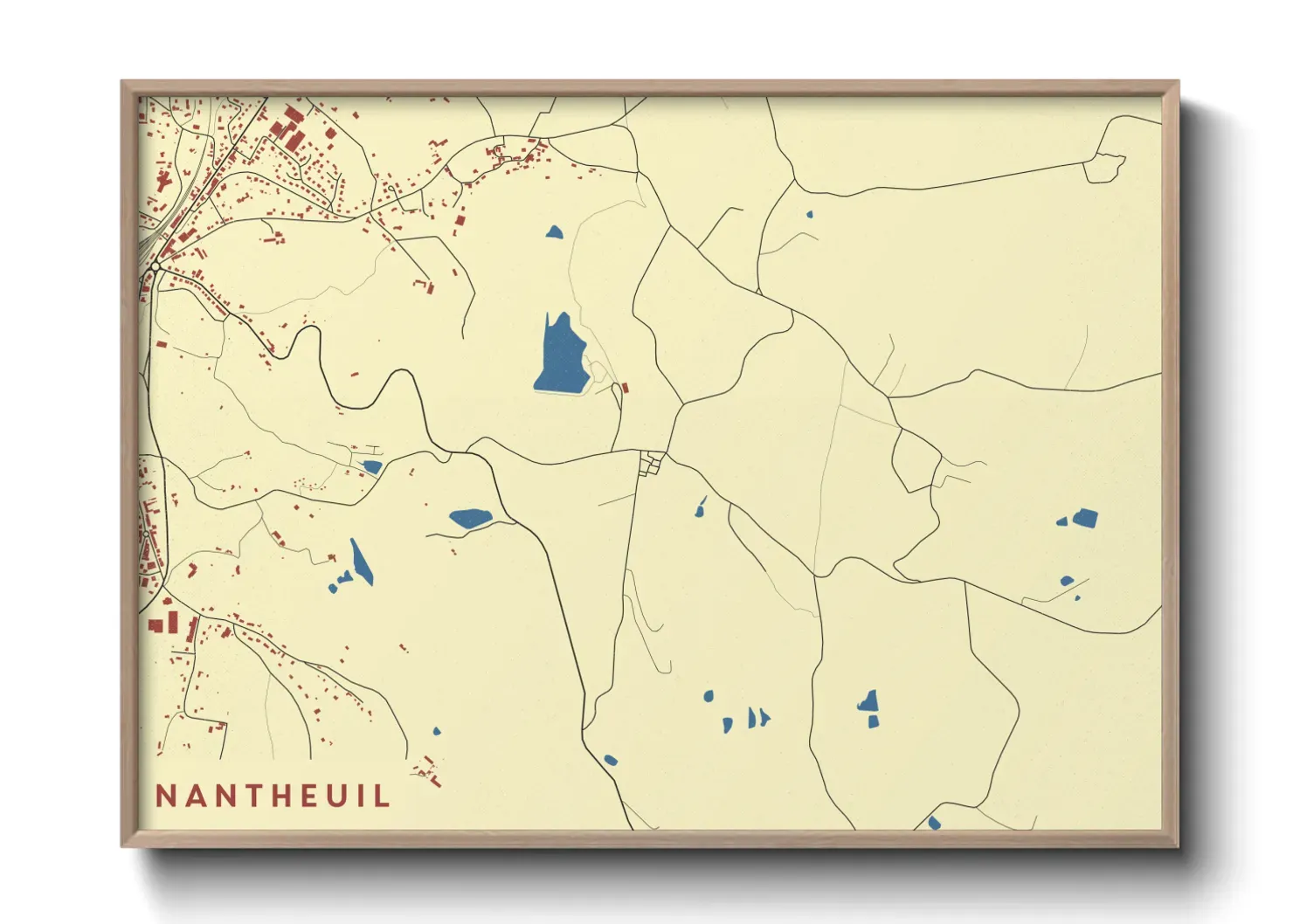 Un poster carteNantheuil