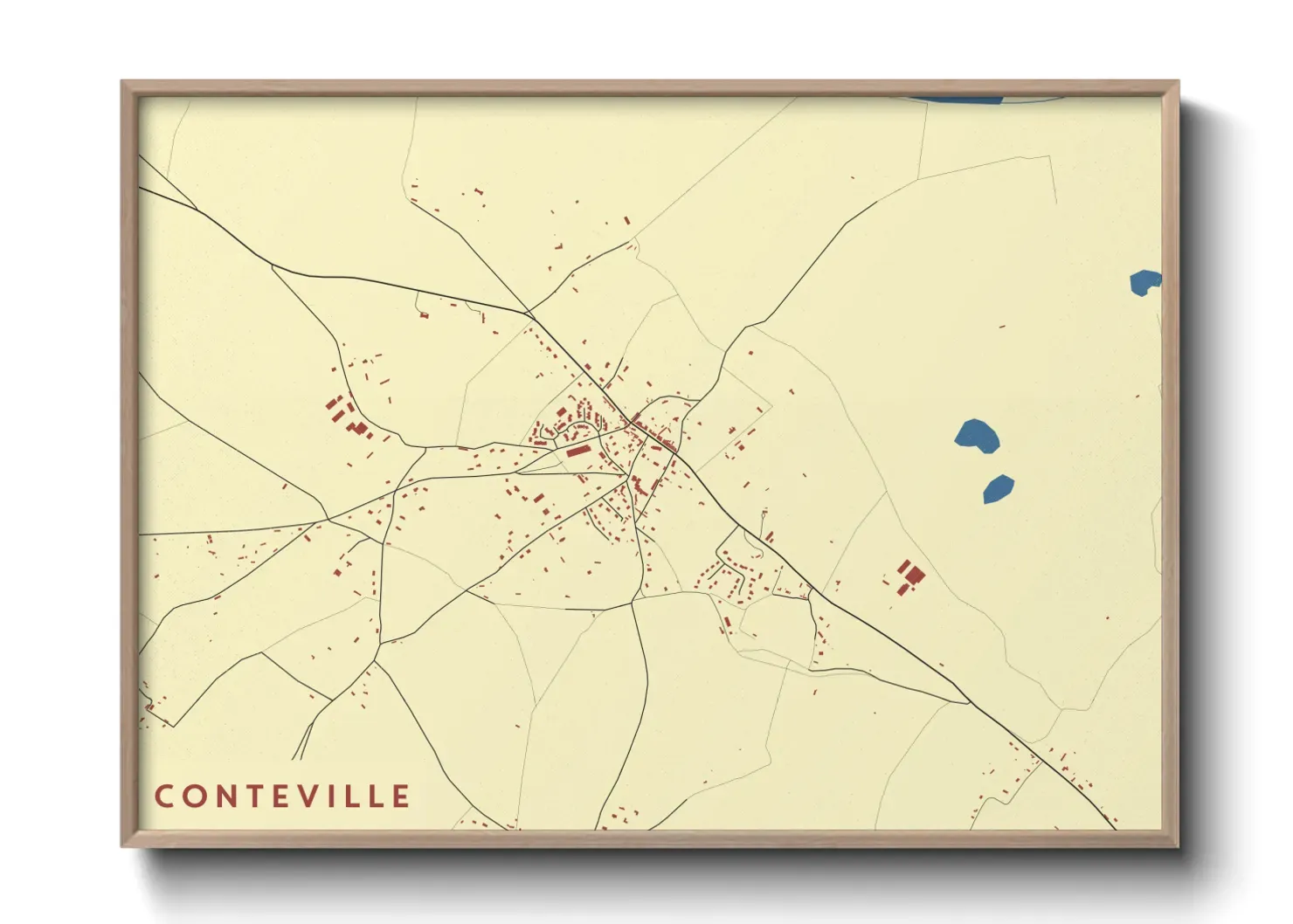 Un poster carteConteville