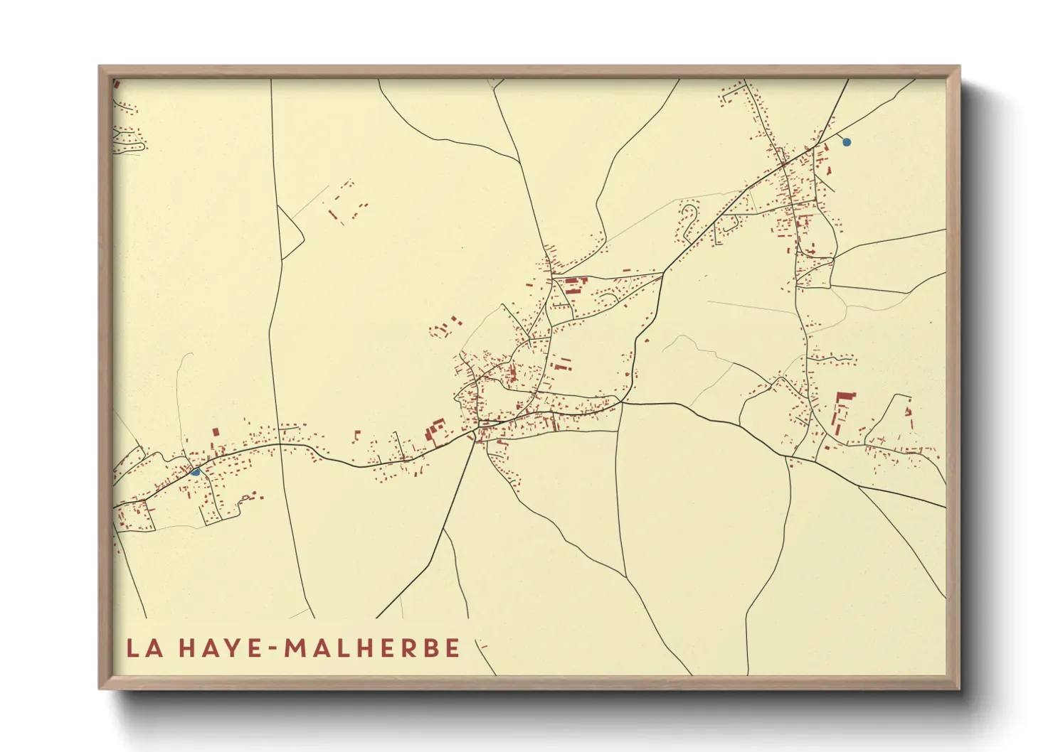 Un poster carteLa Haye-Malherbe