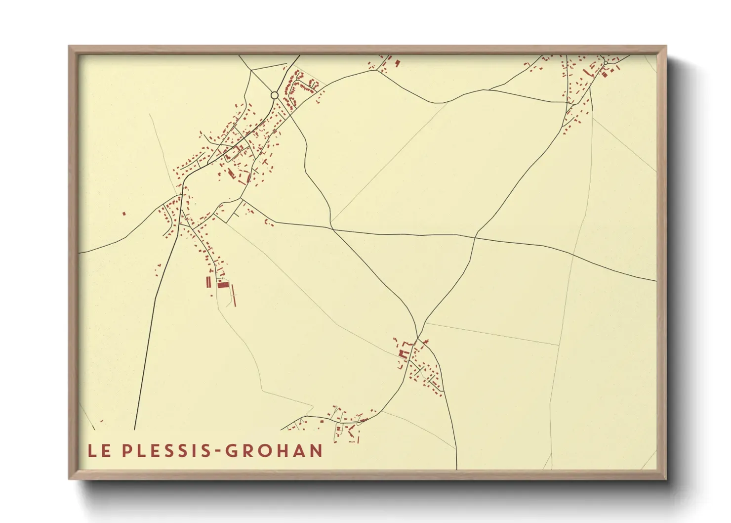 Un poster carteLe Plessis-Grohan