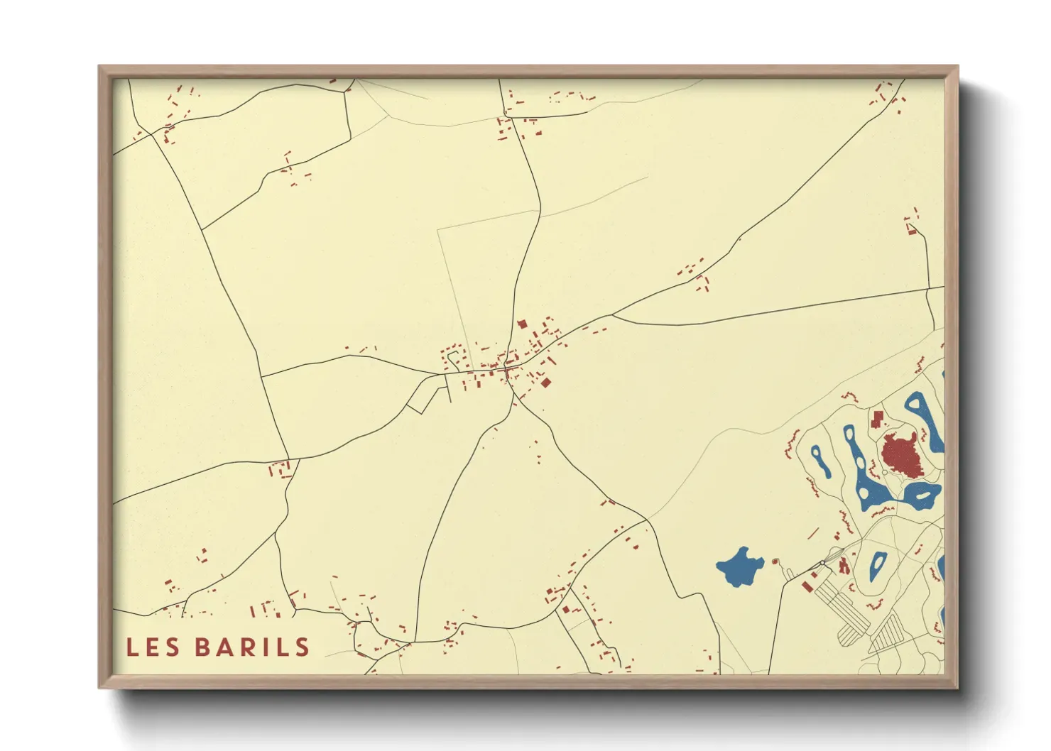 Un poster carteLes Barils