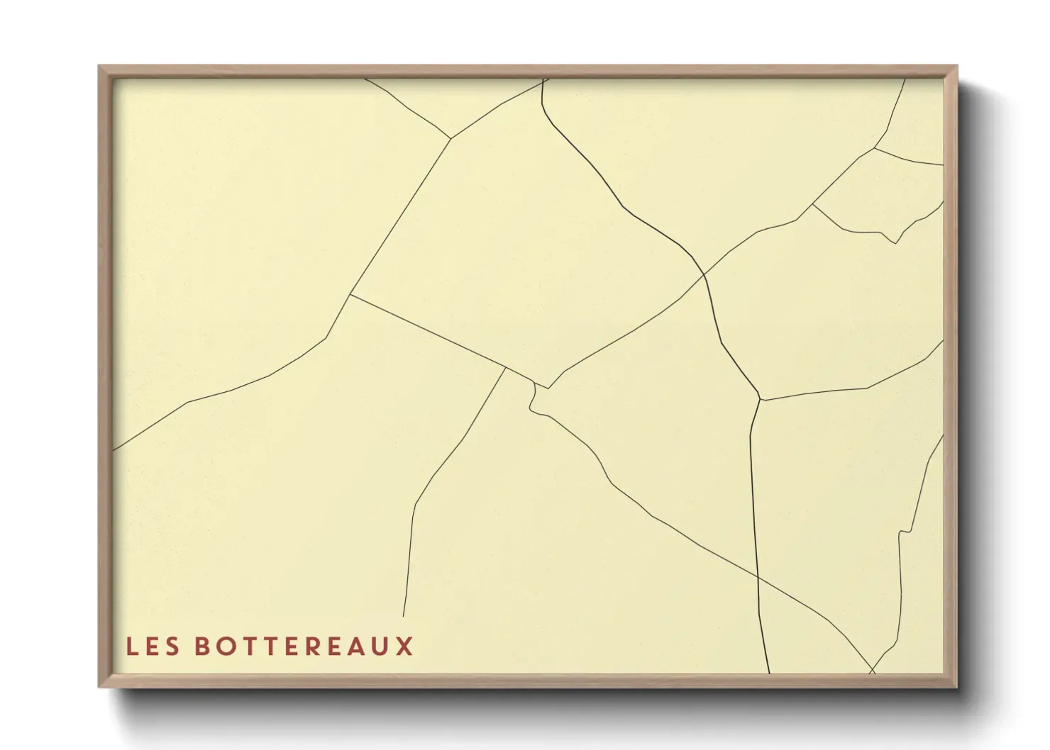 Un poster carteLes Bottereaux