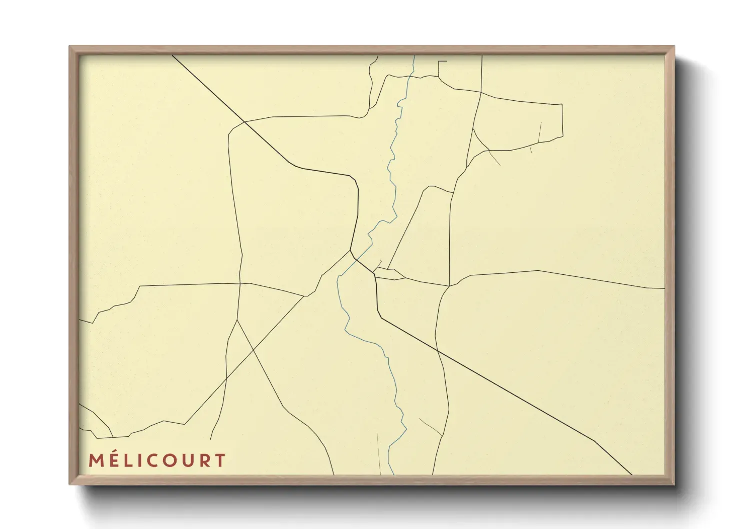 Un poster carteMélicourt