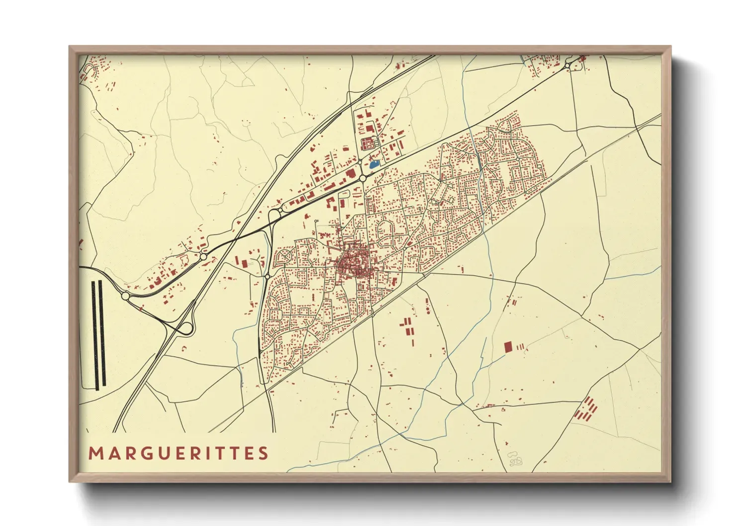 Un poster carteMarguerittes