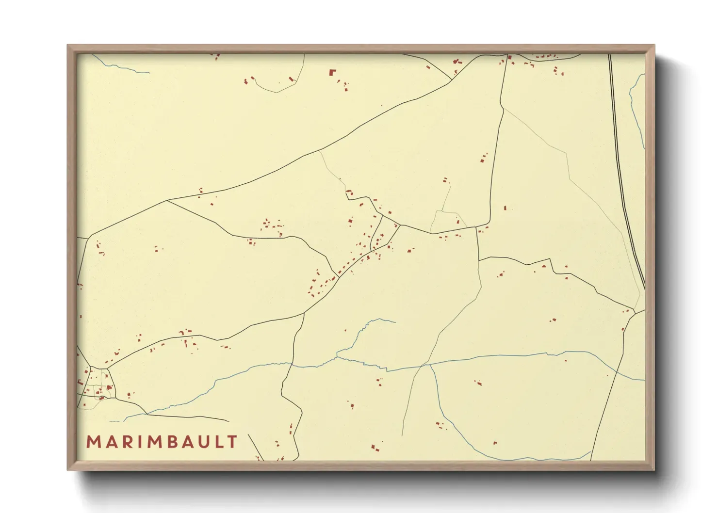 Un poster carteMarimbault