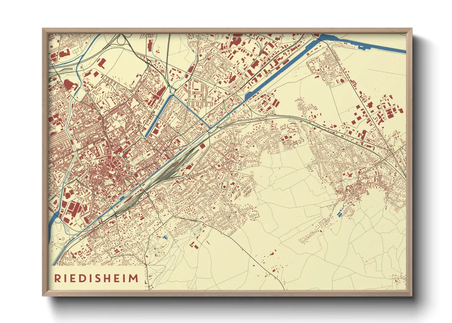 Un poster carteRiedisheim