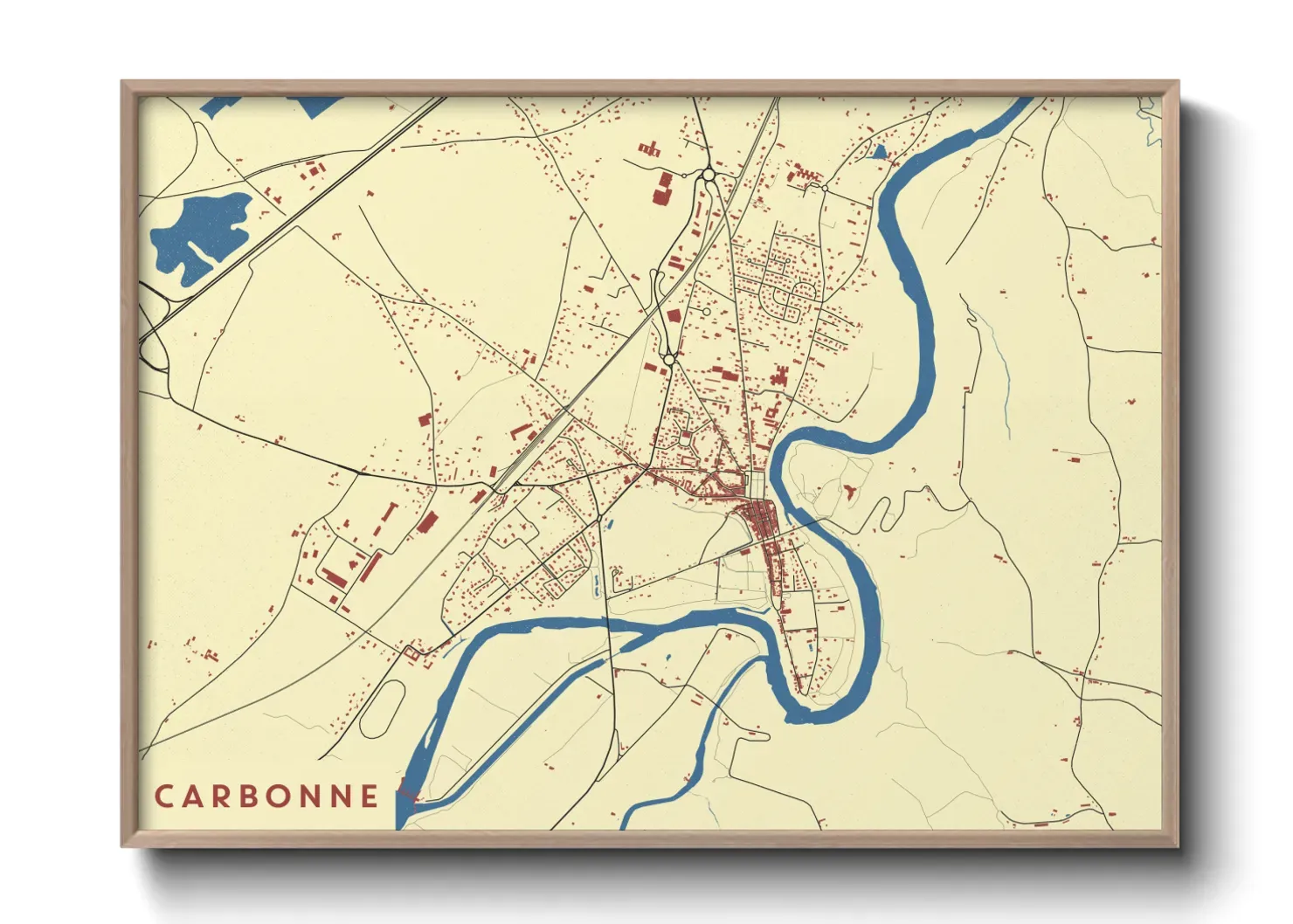 Un poster carteCarbonne