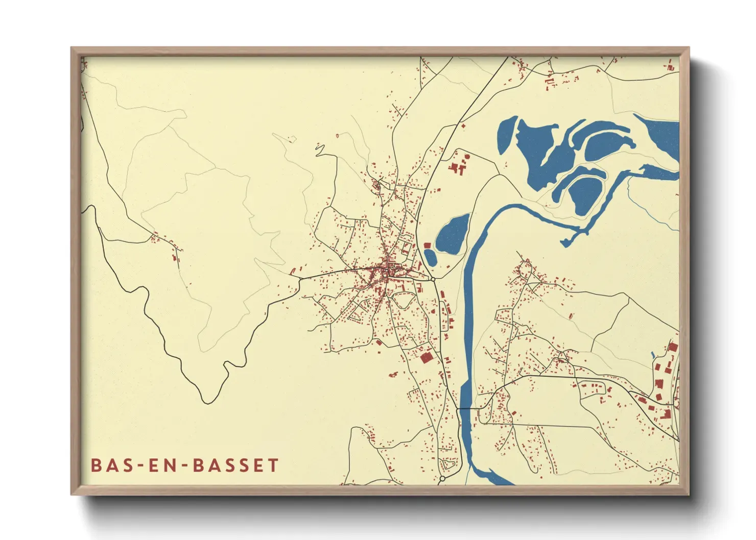 Un poster carteBas-en-Basset