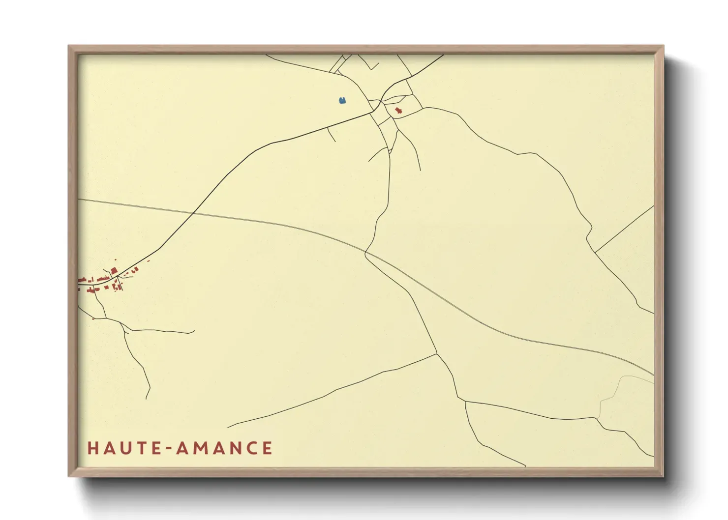 Un poster carteHaute-Amance