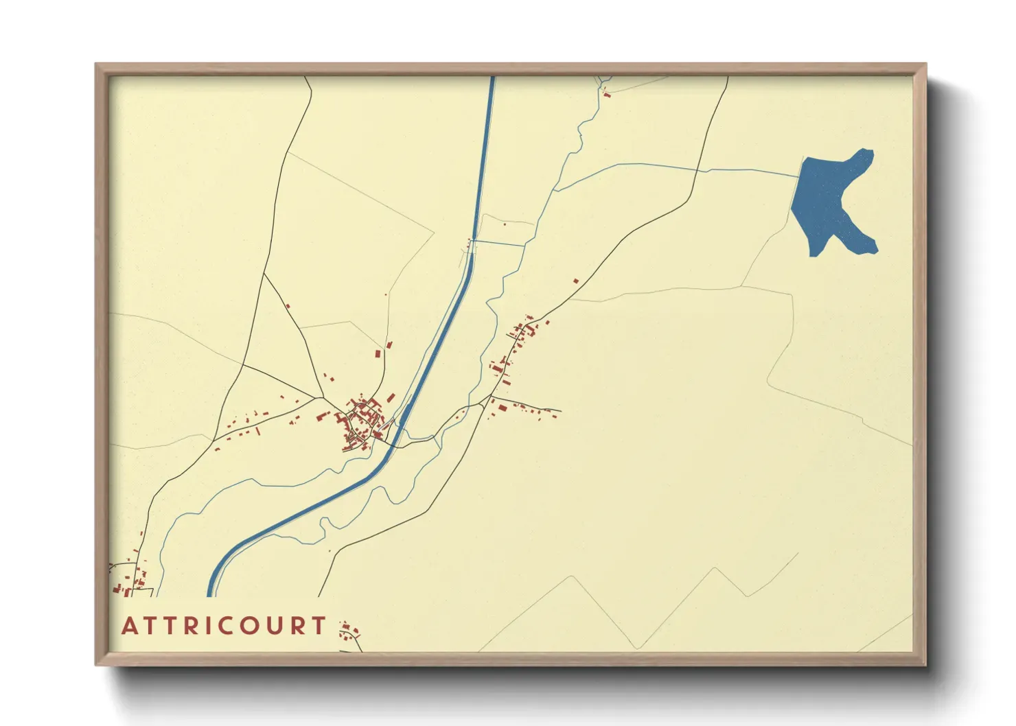Un poster carteAttricourt