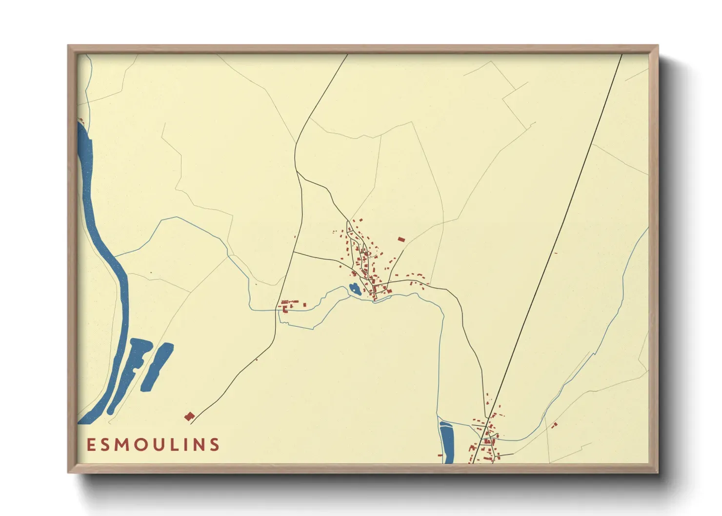 Un poster carteEsmoulins