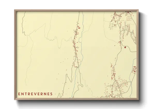Une affiche de carte sur Entrevernes