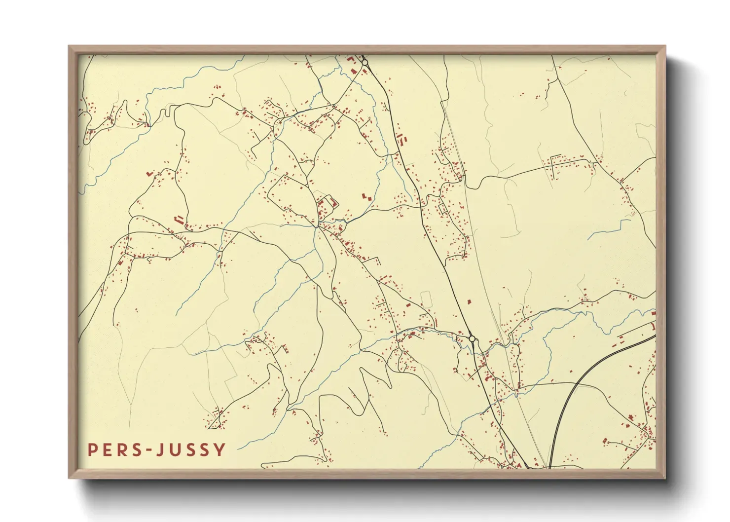 Un poster cartePers-Jussy
