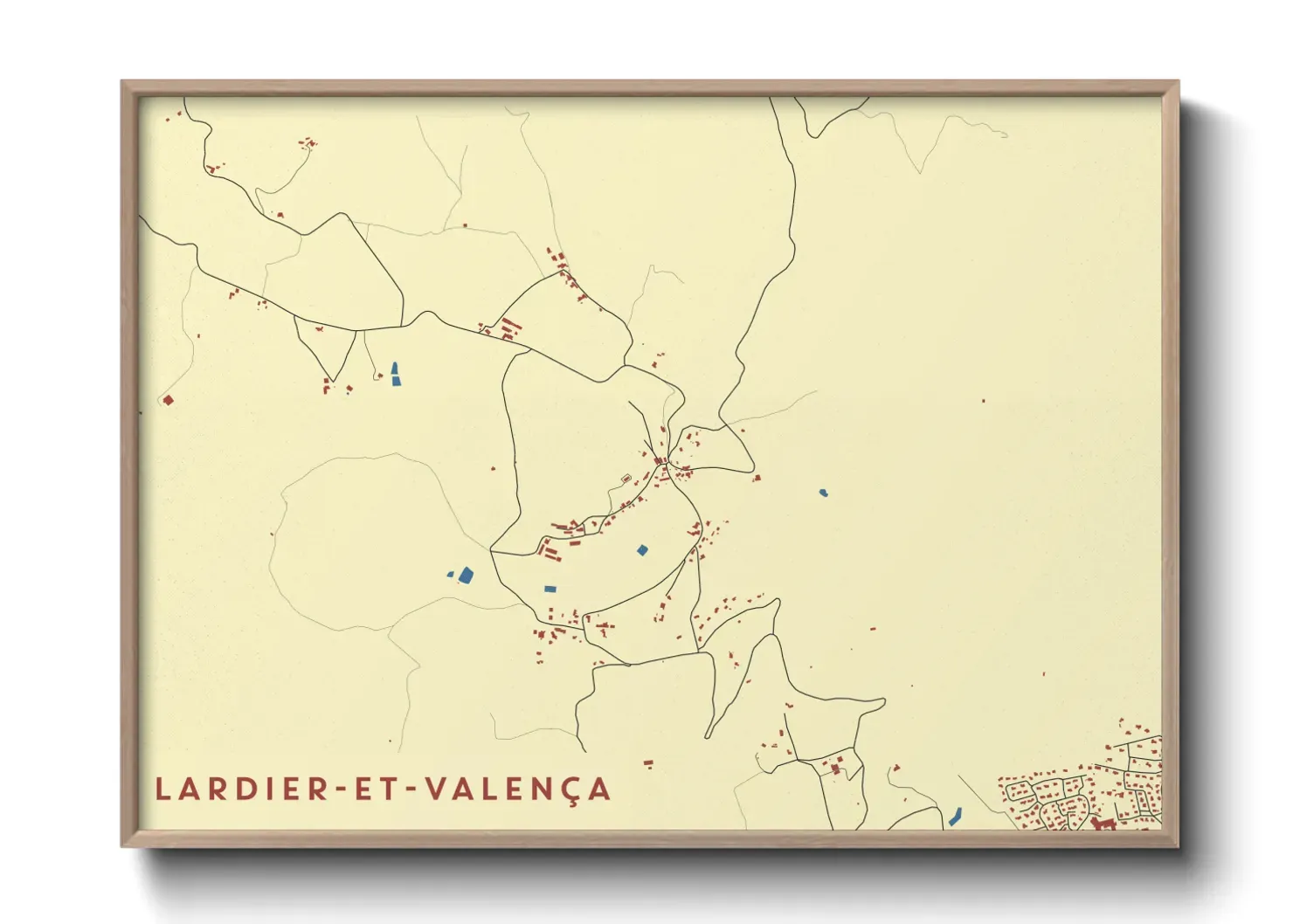 Un poster carteLardier-et-Valença