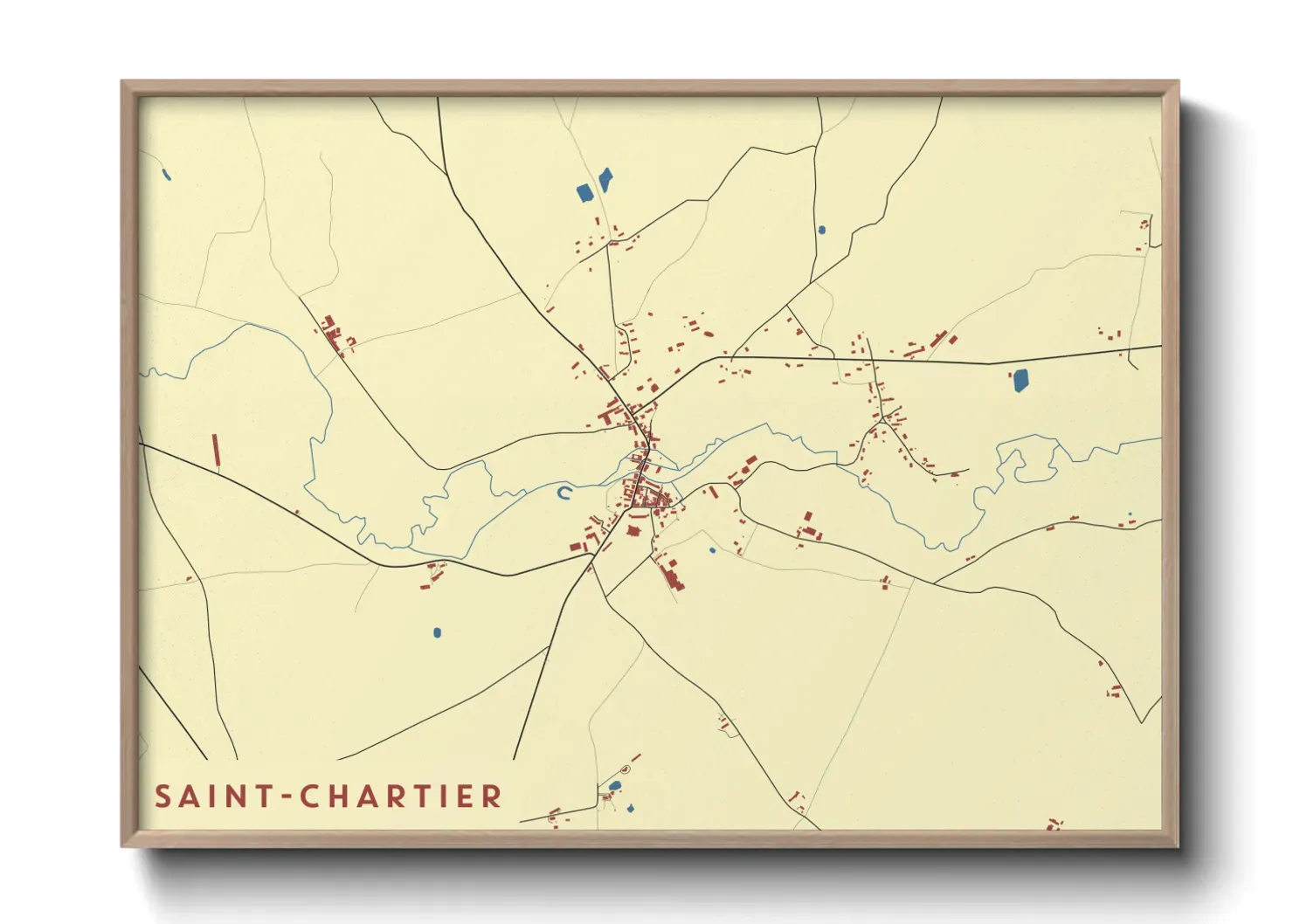 Un poster carteSaint-Chartier