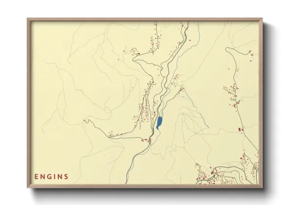 Une affiche de carte sur Engins