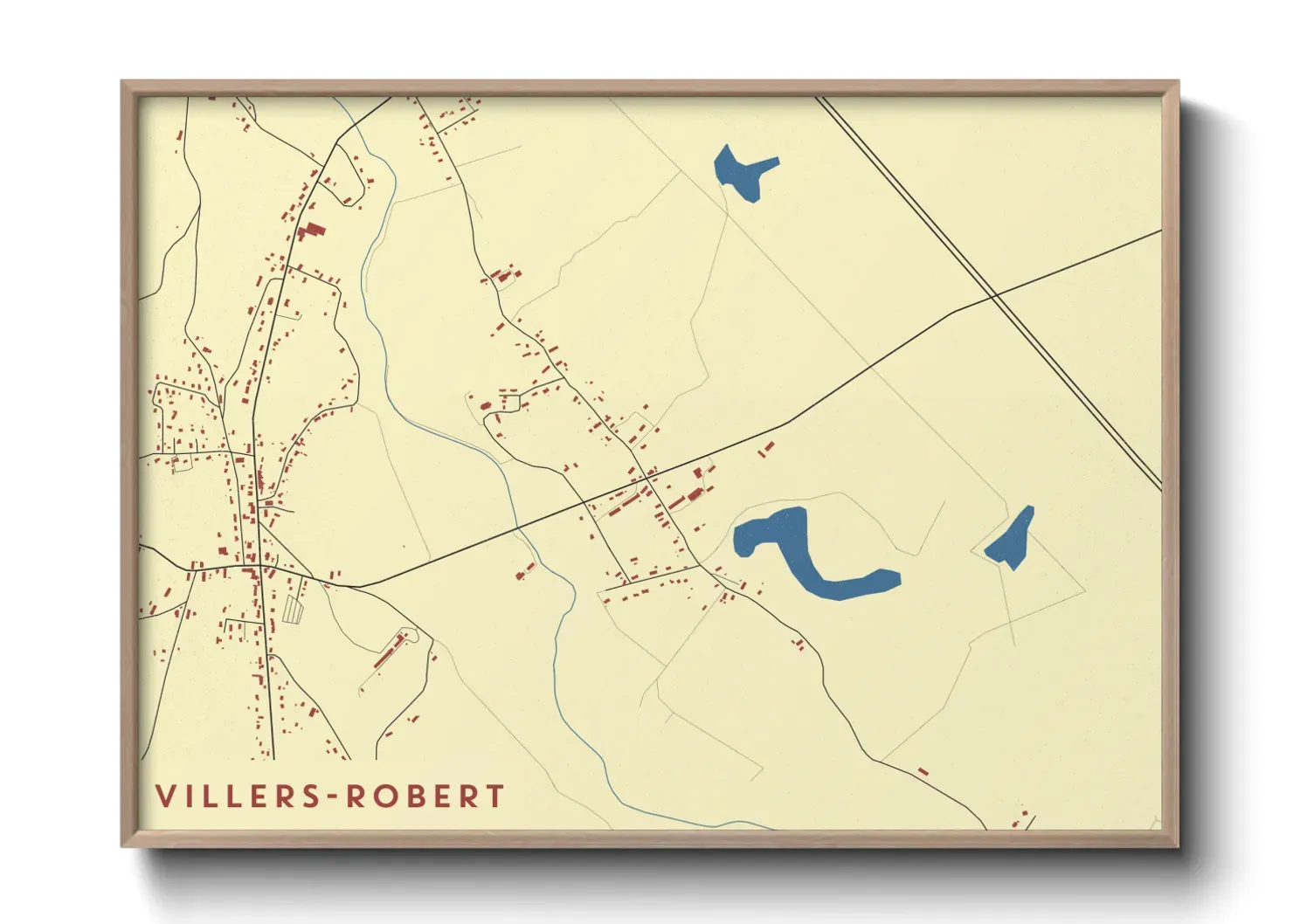 Un poster carteVillers-Robert
