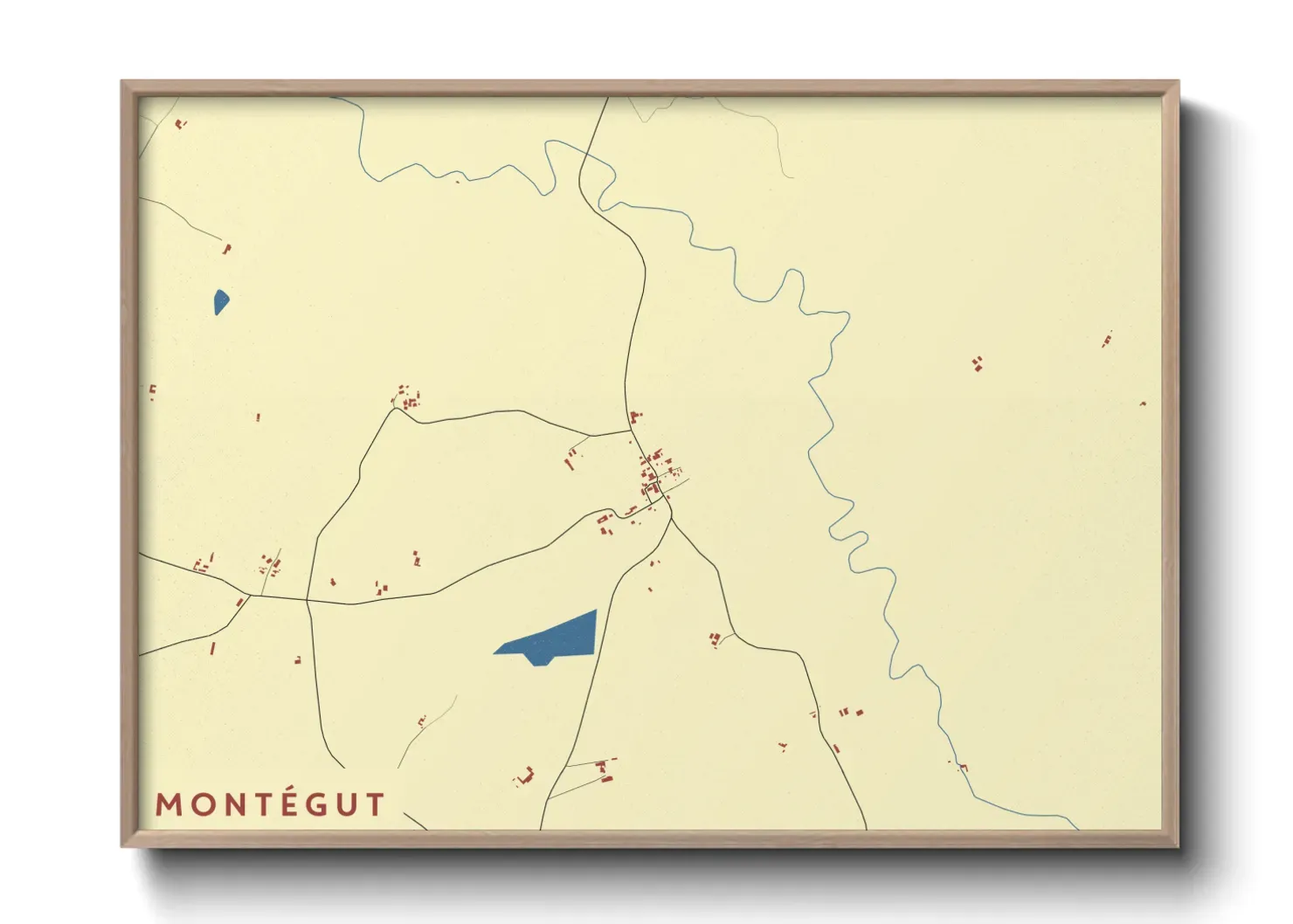 Un poster carteMontégut