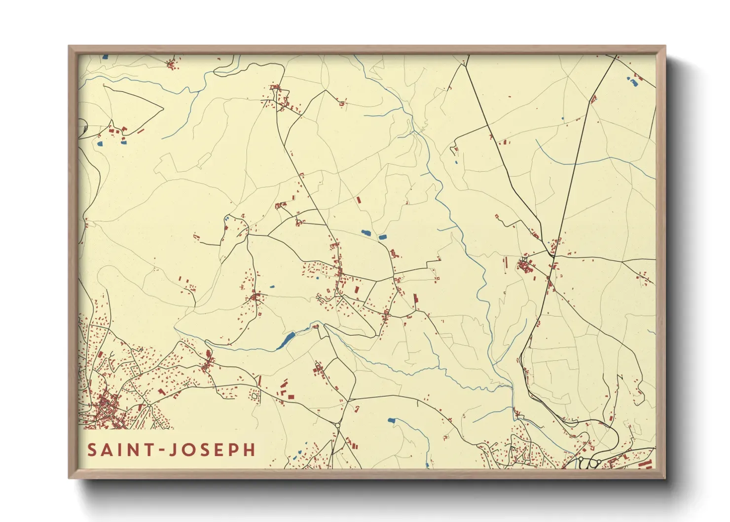 Un poster carteSaint-Joseph