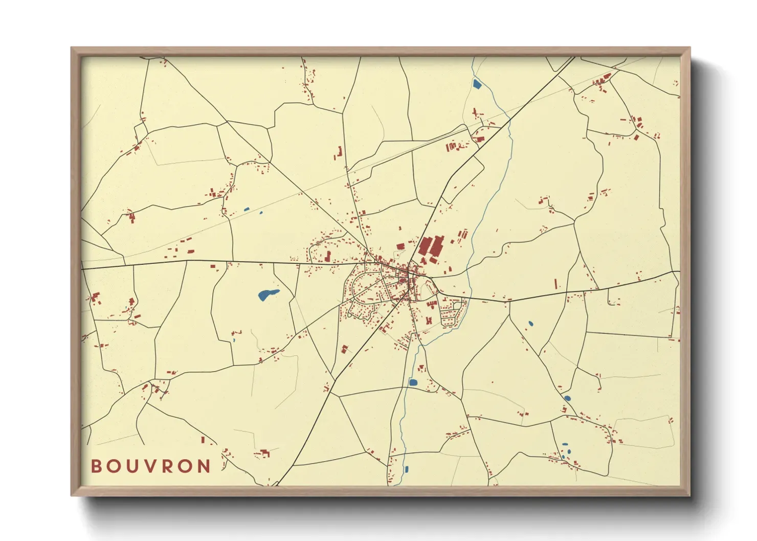 Un poster carteBouvron