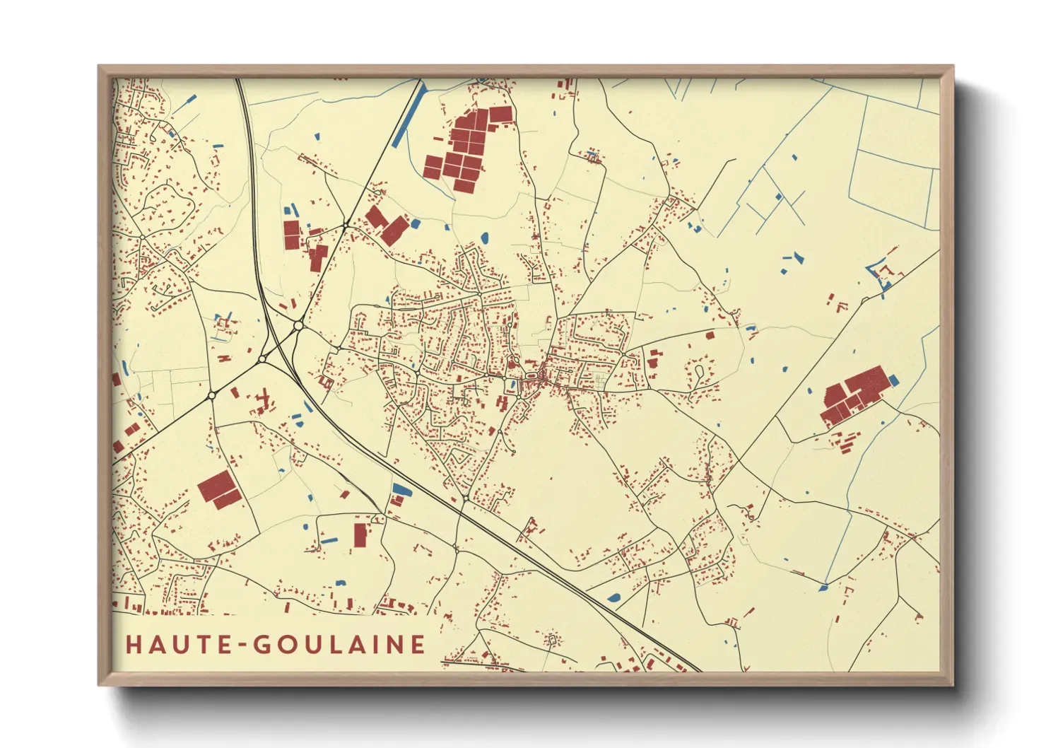 Un poster carteHaute-Goulaine